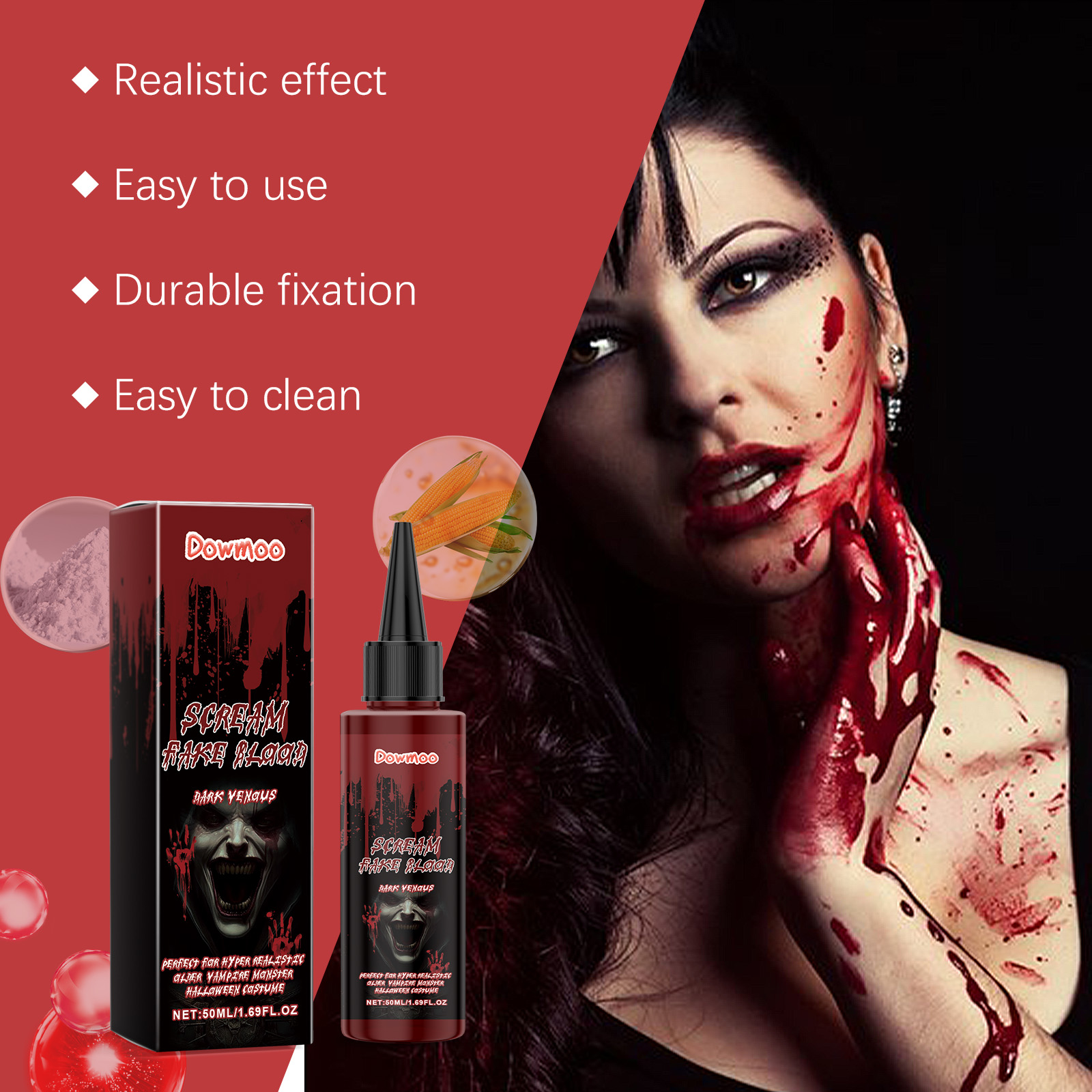 Easy Cosplay Prop - Plasma de sangue artificial para o