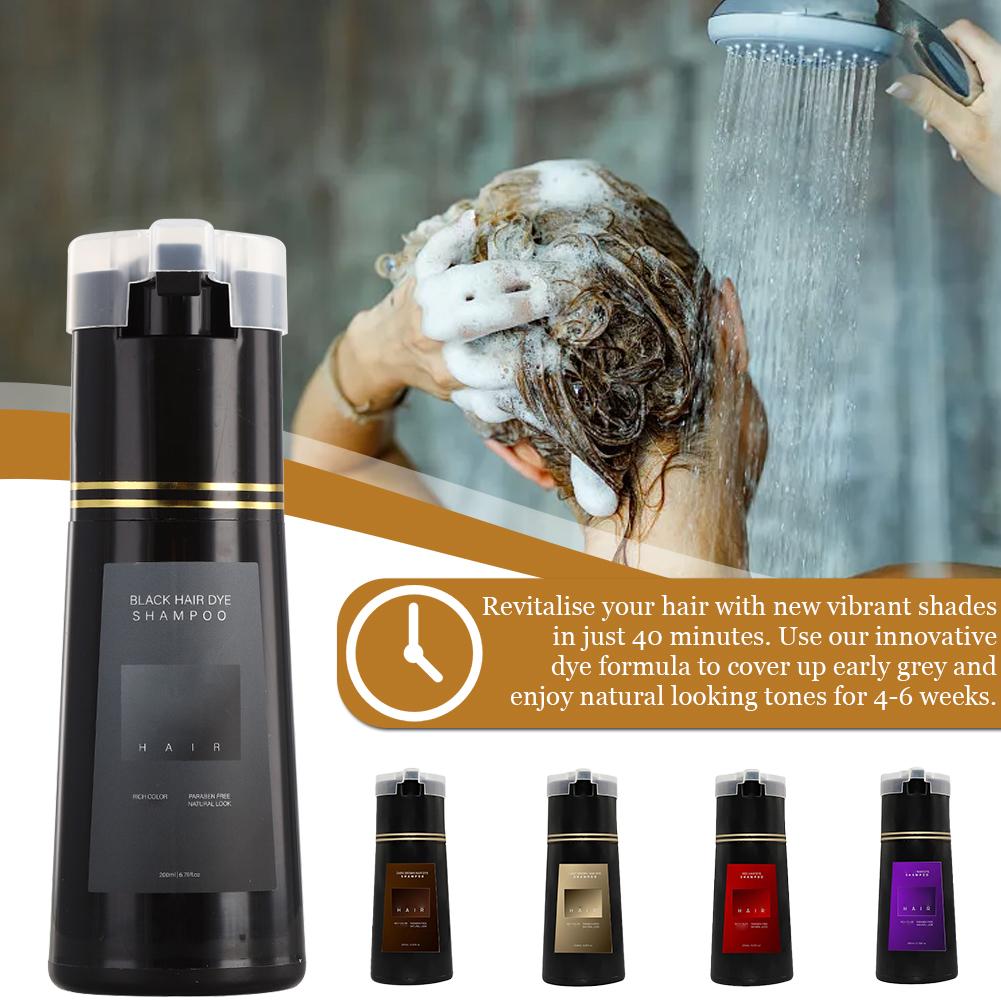 Hair Spray Color - Shampoo de Coloração Rápida para Cabelo
