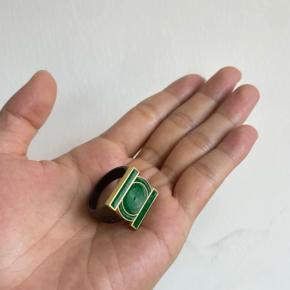 Novo Anel de Lanterna Verde do - Cosplay Fire Prop avaliação e preço
