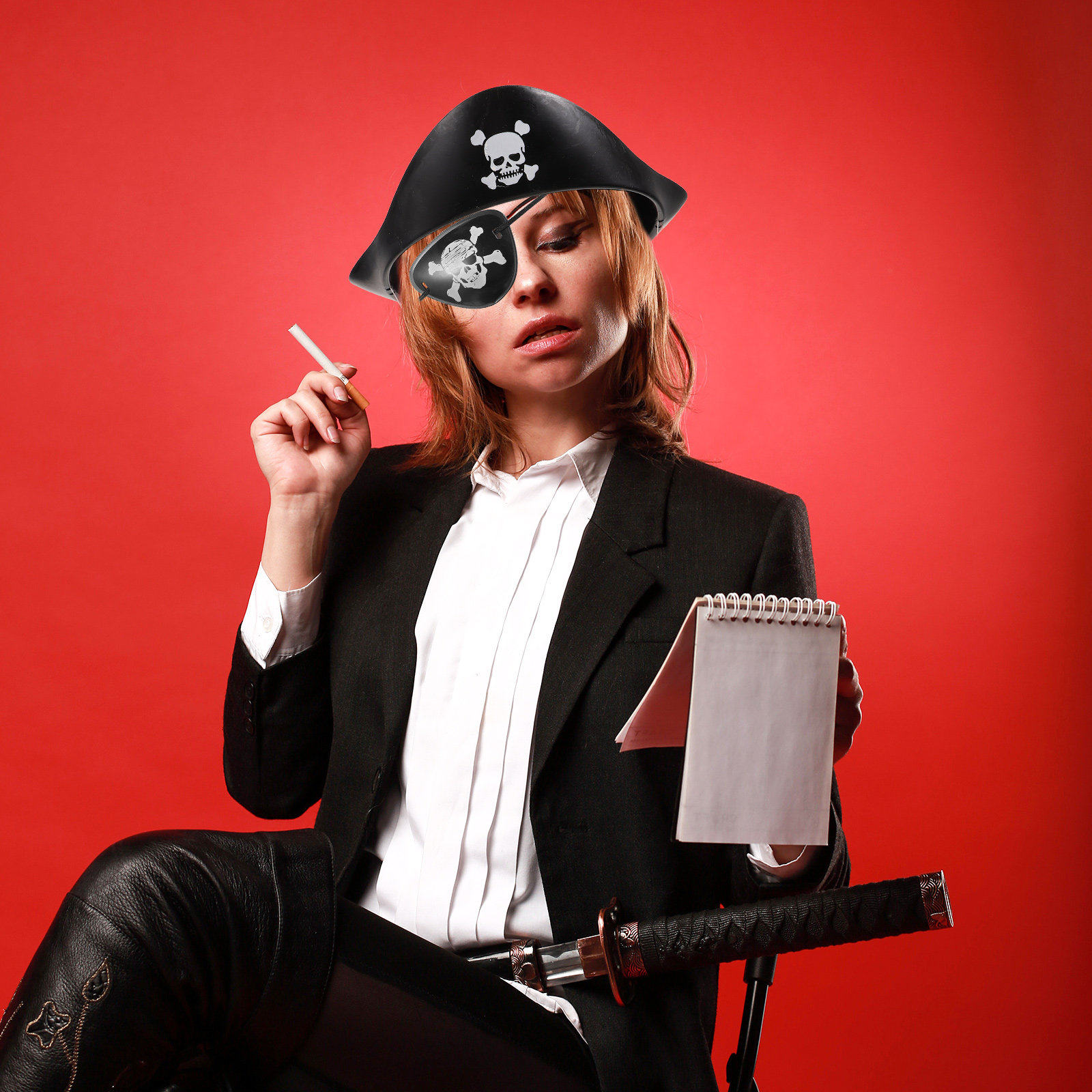 Kit de Fantasia de Pirata, Fác - Easy Cosplay Prop avaliação e preço