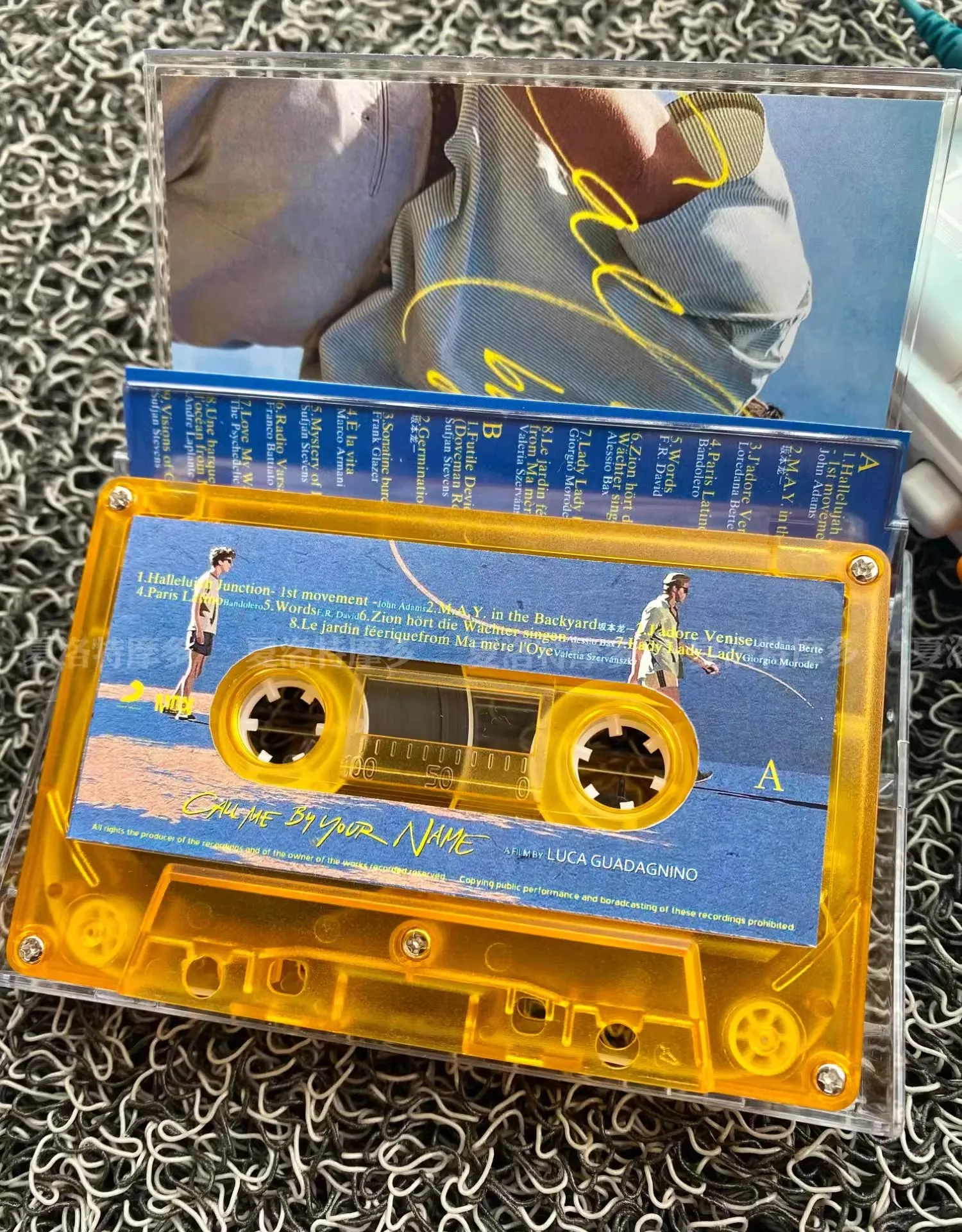 Fita de Música do Filme Call M - Cosplay Prop avaliação e preço