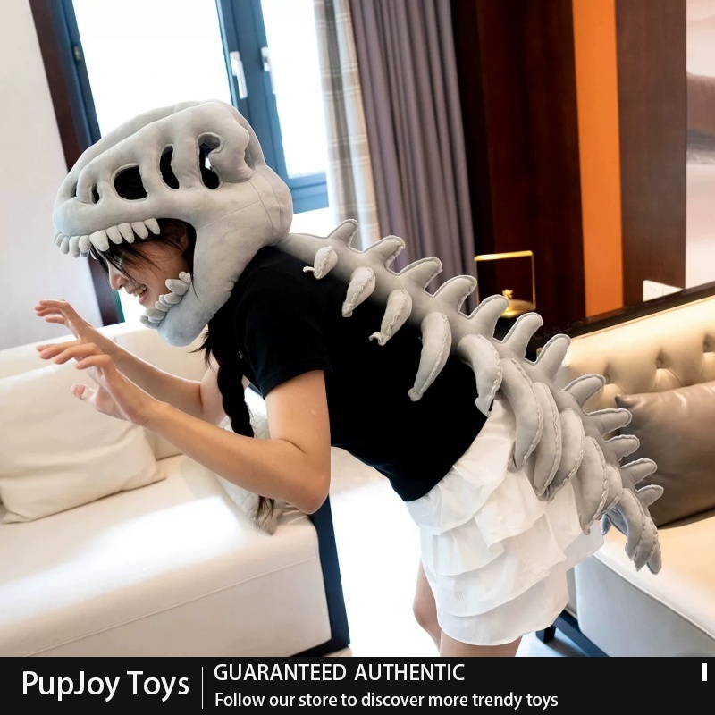 Chapéu de pelúcia com esquelet - Cosplay Fire Prop avaliação e preço