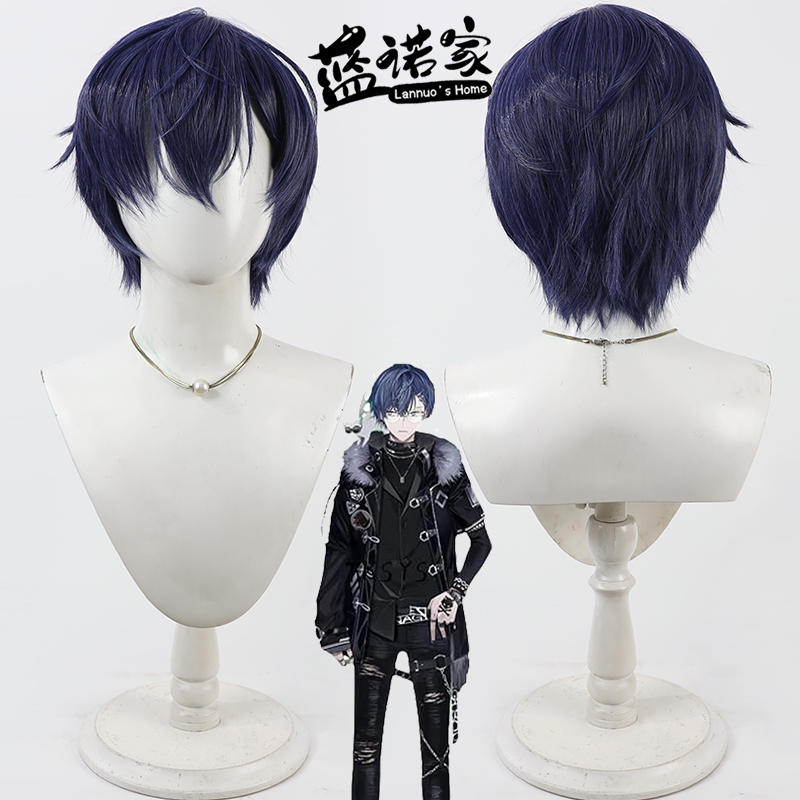 Nijisanji en ryuwolf peruca co - Prop En Cosplay avaliação e preço