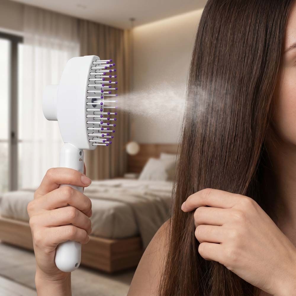 Escova de Cabelo Elétrica Mult - Hair Spray Color avaliação e preço