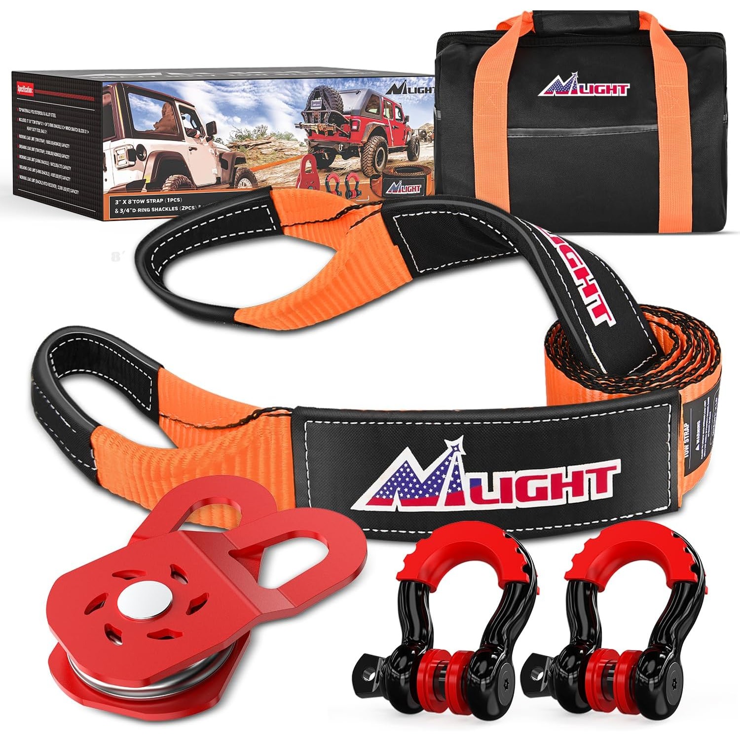 Kit de Recuperação Offroad Nil - D Ring Strap avaliação e preço